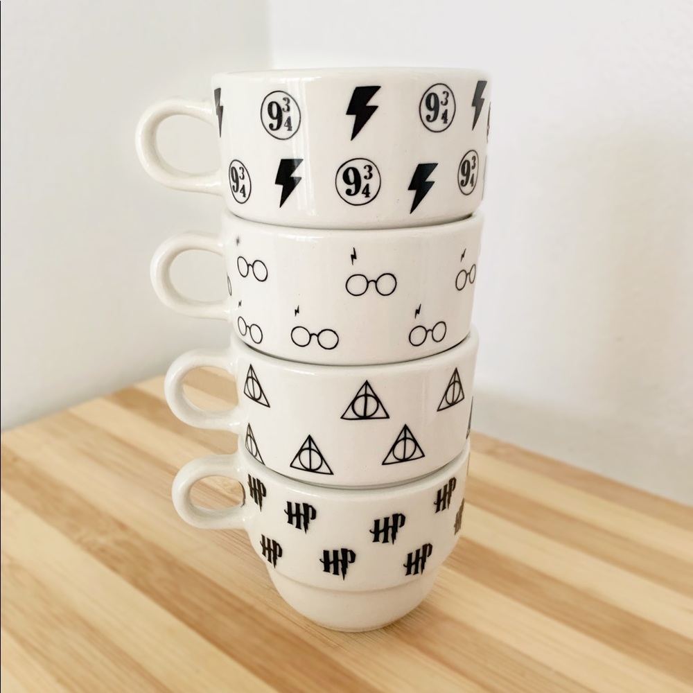 Harry Potter Symbols Coffee Espresso Set